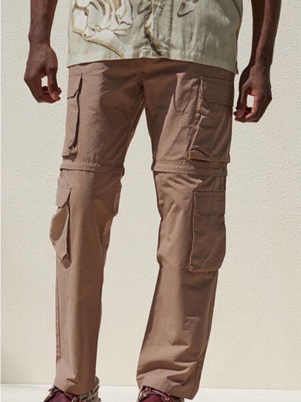 PacSun Men's Cargo Pants in Light Brown unavailable everywhere but right here M